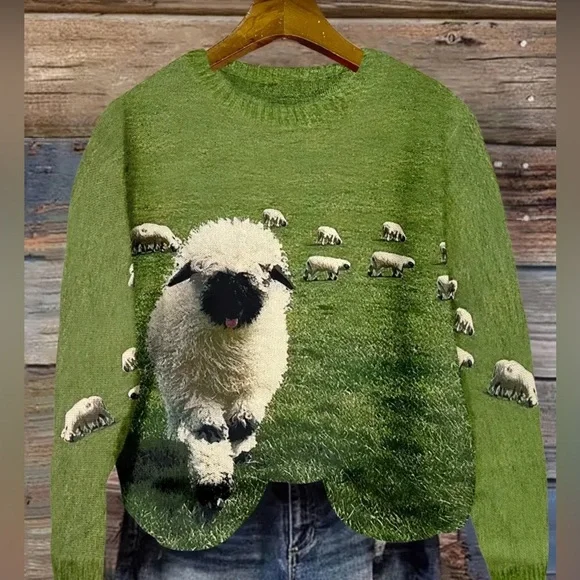 SNOBBY SHEEP 売れ筋商品|||スノッビーシープ ニット&セーター アウター レディース Sweaters Green SNOBBY SHEEP スノッビーシープ ニット&セーター アウター